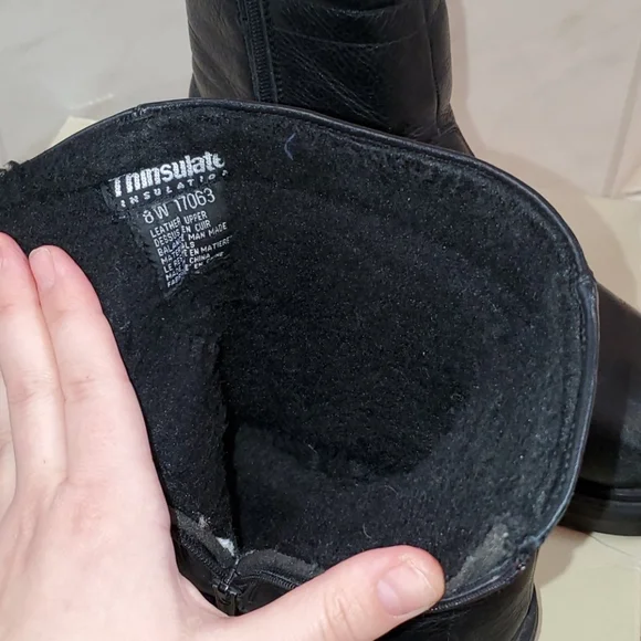 Host pick🥳New* Mens Leather Winter boots - Picture 3 of 6